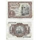 Estado Español. 1953. 1 Peseta (BC/BC+) Serie Z, Manchado levemente