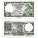 Estado Español. 1954. 5 Pesetas (EBC-) Serie R