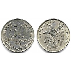 (206) Chile. 1975. 50 Centavos (MBC)