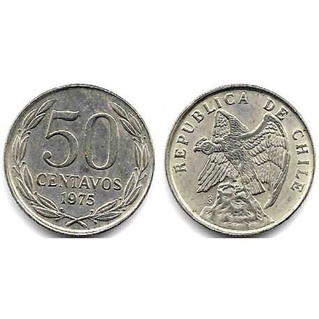 (206) Chile. 1975. 50 Centavos (MBC)