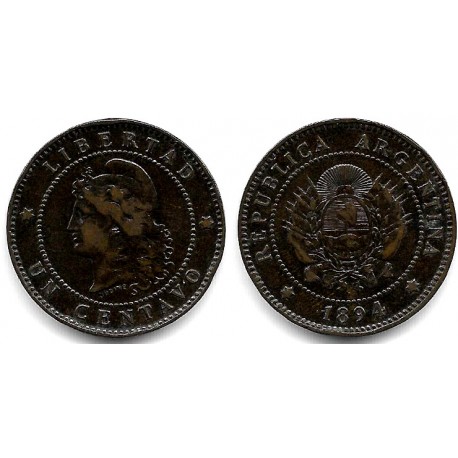 (32) Argentina. 1894. 1 Centavo (EBC-)