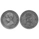 Alfonso XIII. 1888*(---88). 5 Pesetas (BC) (Plata) Ceca de Madrid MP-M