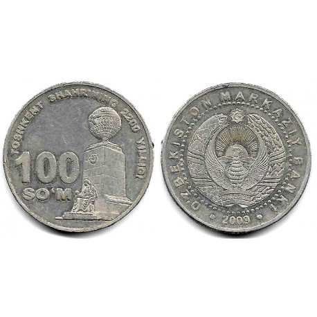 (32) Uzbekistán. 2009. 100 Som (MBC)