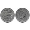 (62) Nueva Zelanda. 1989. 20 Cents (MBC)