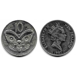 (61) Nueva Zelanda. 1997. 10 Cents (MBC)