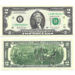 (W545) Estados Unidos de América. 2017A. 2 Dollars (EBC)