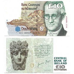 (76a) Irlanda. 1993. 10 Pounds (MBC+)