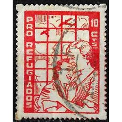 Viñeta. Pro Refugiados. ¿Petrer?. 10 Céntimos (Usado)