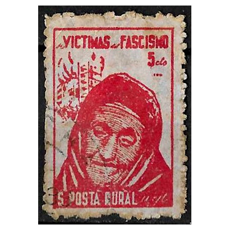 Viñeta. Victimas del Fascismo. 5 Céntimos (Usado)