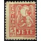 Viñeta. Jete. Caridad. 5 Céntimos (Nuevo, con señal de fijasellos)
