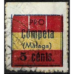 Viñeta. Pro Cómpeta. Málaga. 5 Céntimos (Usado)