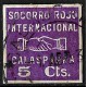 Viñeta. Socorro Rojo Internacional. Calasparra. 5 Céntimos (Usado)