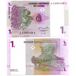 (80) Congo. 1997. 1 Centime (SC)