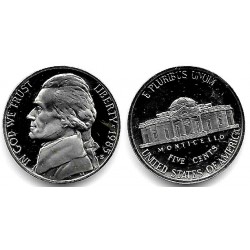 (A192) Estados Unidos de América. 1985(S). 5 Cents (Proof)