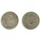 (23) Suiza. 1934B. ½ Franc (MBC) (Plata)