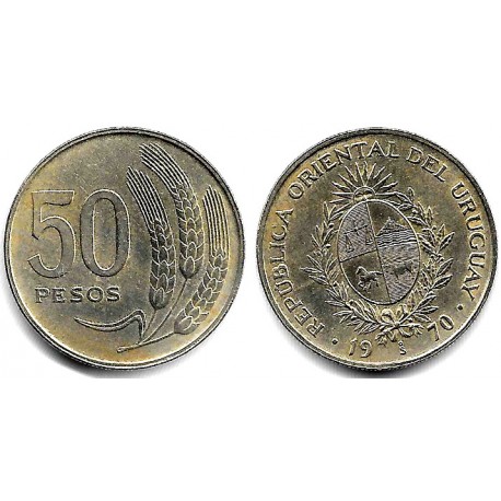 (57) Uruguay. 1970. 50 Pesos (EBC)