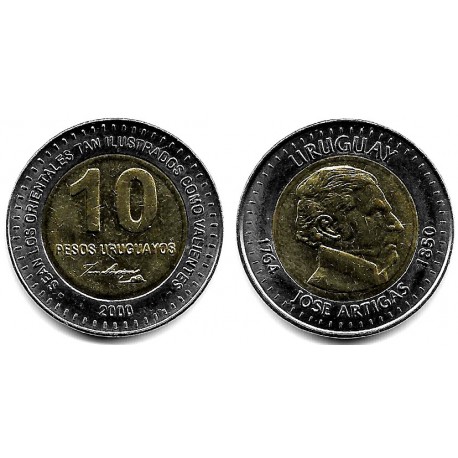 (121) Uruguay. 2000. 10 Pesos (SC-)