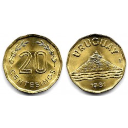 (67) Uruguay. 1981. 20 Centesimos (SC)