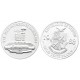 (59) República de Guinea. 1988. 100 Francs (SC) (Plata)