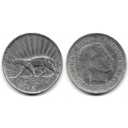 (30) Uruguay. 1942. 1 Peso (MBC) (Plata)