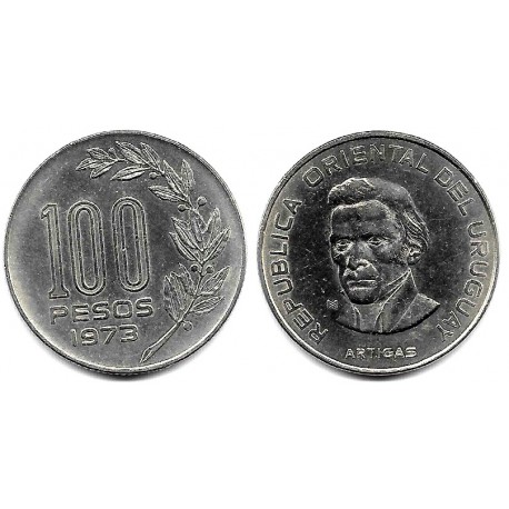 (59) Uruguay. 1973. 100 Pesos (EBC)