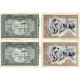 España (II República). 1937. 100 Pesetas (BC+) Manchas, Pareja Correlativa