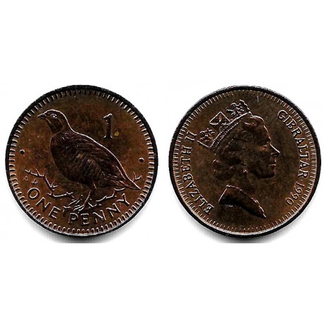 (20) Gibraltar. 1990. 1 Penny (SC-)