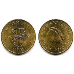 (25) Ghana. 1984. 1 Cedi (SC)