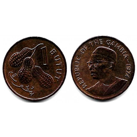 (8) Gambia. 1971. 1 Butut (EBC)