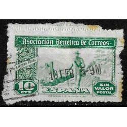 Asociación Benéfica de Correos. 10 Céntimos (Usado)