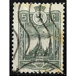 Viñeta. Pro Avión. Zaragoza. 5 Céntimos (Usado)