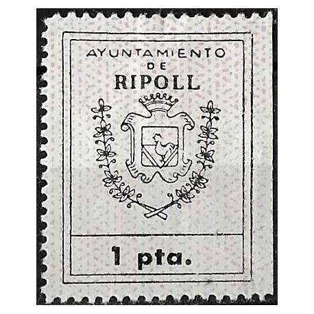 Ayuntamiento de Ripoll. 1 Peseta (Usado)