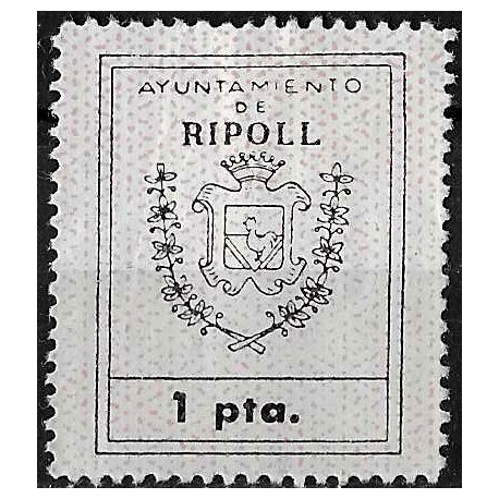 Ayuntamiento de Ripoll. 1 Peseta (Usado)