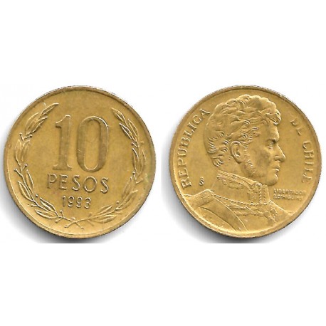 (228.2) Chile. 1993. 10 Pesos (MBC)