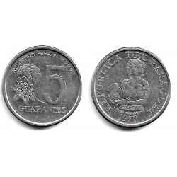 (166) Paraguay. 1978. 5 Guaranies (MBC-)
