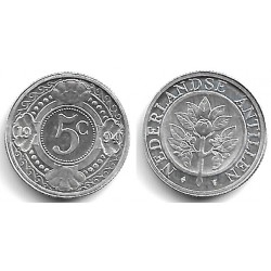 (33) Antillas Neerlandesas. 1994. 5 Cents (SC)