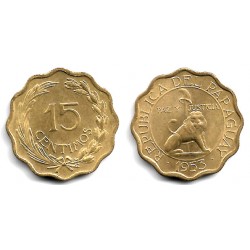 (26) Paraguay. 1953. 15 Céntimos (EBC+)