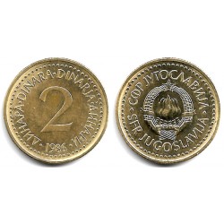 (87) Yugoslavia. 1986. 2 Dinara (EBC)