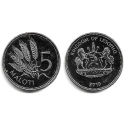 (59) Lesoto. 2010. 5 Maloti (SC)