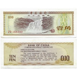 (FX1a) China. 1979. 10 Fen (MBC)