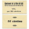 Riera de Gaià. 1937. 50 Céntimos (SC)