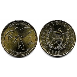 (284) Guatemala. 1999. 1 Quetzal (SC)