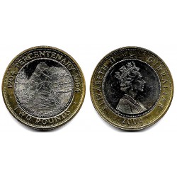 (1057) Gibraltar. 2004. 2 Pounds (SC)