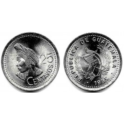 (278.5) Guatemala. 1995. 25 Centavos (SC)