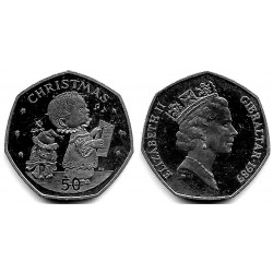 (31) Gibraltar. 1989. 50 Pence (EBC)