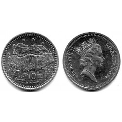 (112) Gibraltar. 1996. 10 Pence (SC)