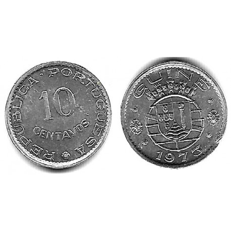 (12) Guinea-Bissau. 1973. 10 Centavos (EBC)