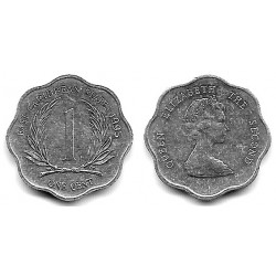 (10) Estados Orientales Caribeños. 1995. 1 Cent (SC)