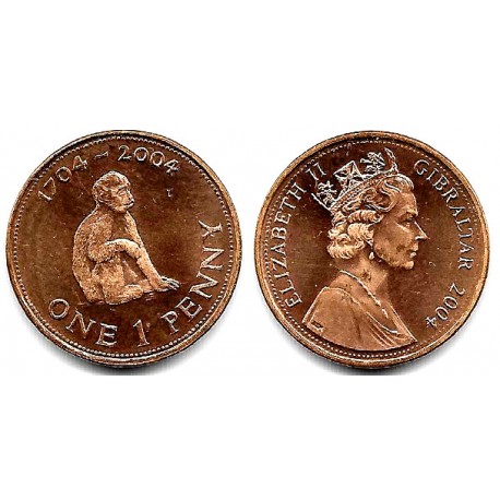 (1046) Gibraltar. 2004. 1 Penny (SC-)