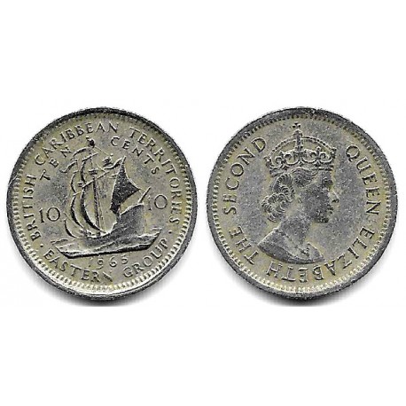 (5) Estados Orientales Caribeños. 1965. 10 Cents (MBC)